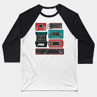 80S RETRO GAMER Baseball T-Shirt